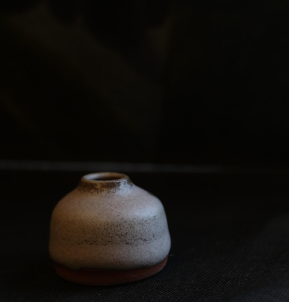 小さな花瓶No.2-ミルクココアシリーズ 3枚目の画像
