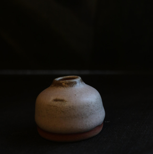 小さな花瓶No.2-ミルクココアシリーズ 4枚目の画像
