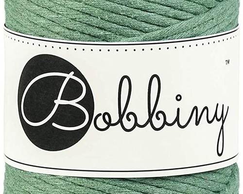 Bobbiny】マクラメロープ シングル 3mm 100m ボビニー マクラメコード
