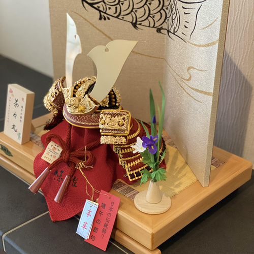 五月人形】【コンパクト】【端午の節句】【平台飾り】【こどもの日