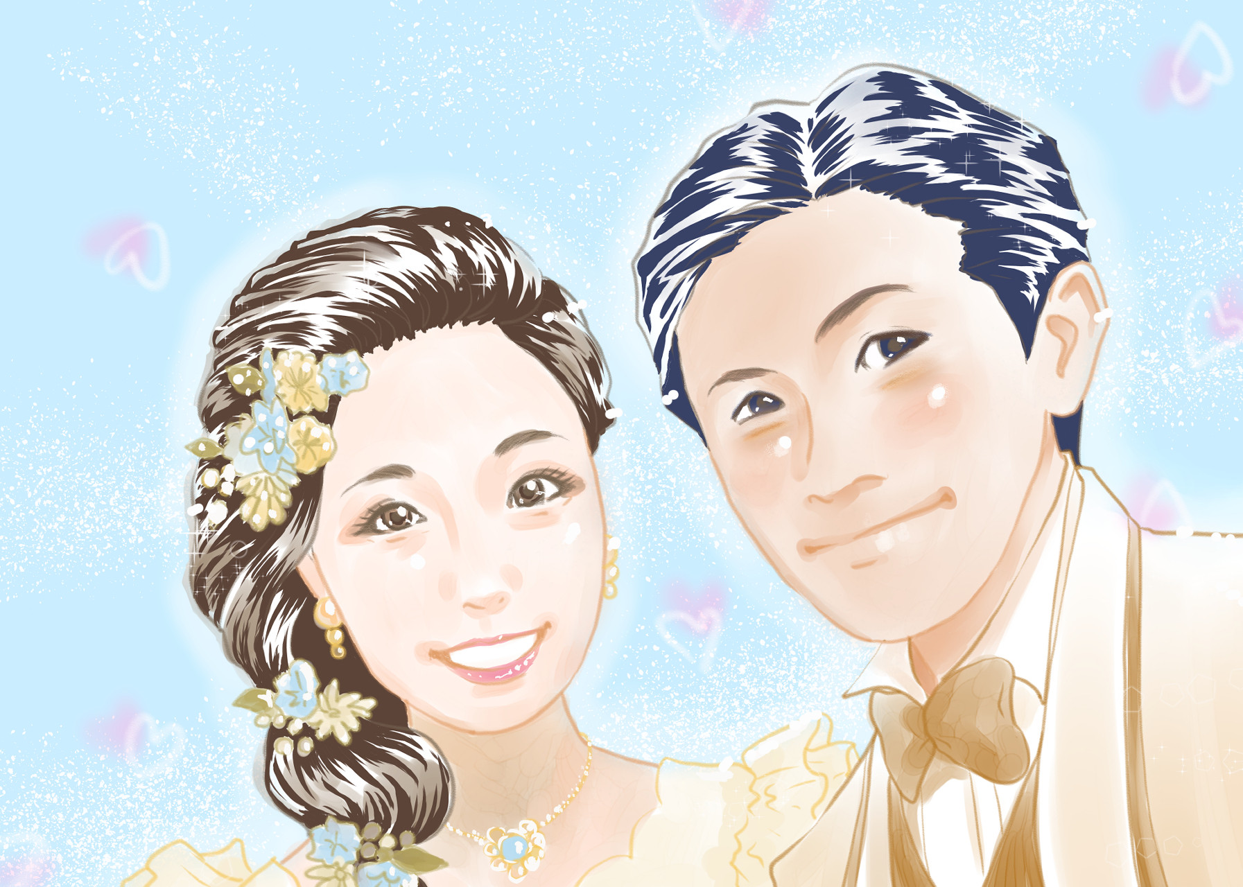 【受注制作】5000円で似顔絵お描きします❣️