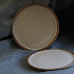 手工製作 陶制點心盤 - 牛奶可可系列 第1張的照片