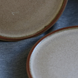 手工製作 陶制點心盤 - 牛奶可可系列 第2張的照片
