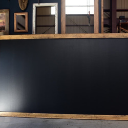 特大サイズの黒板 220cm*120cm サイズオーダー品 4枚目の画像