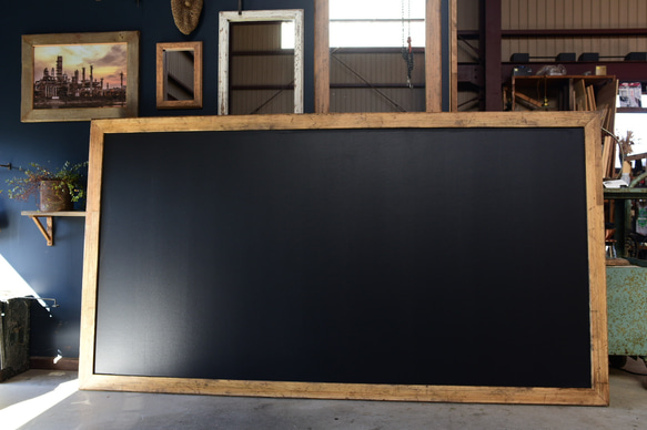 特大サイズの黒板 220cm*120cm サイズオーダー品 3枚目の画像