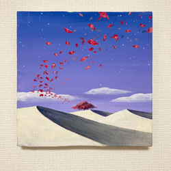 原画】「Somewhere in this world 」アクリル画/キャンバス 絵画