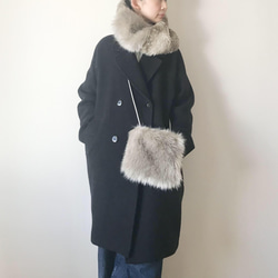 【sold out】2022新春福袋ecofur mini pochette×snood（バンビ） 2枚目の画像