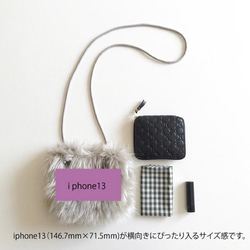 【sold out】2022新春福袋ecofur mini pochette×snood（バンビ） 9枚目の画像