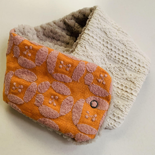 ミナペルホネンタンバリンネックウォーマーキッズ