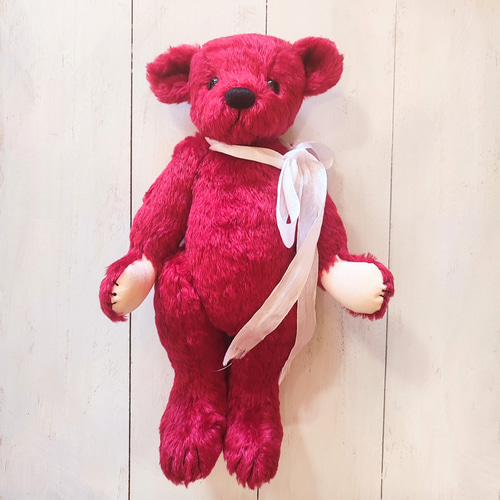 ⭐️シャーリーテンプル テディベア くま ワンピース ONE 120 レッド 