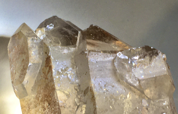 カテドラル❁⃘*.゜タンジェリンクォーツダブルポイント レインボー