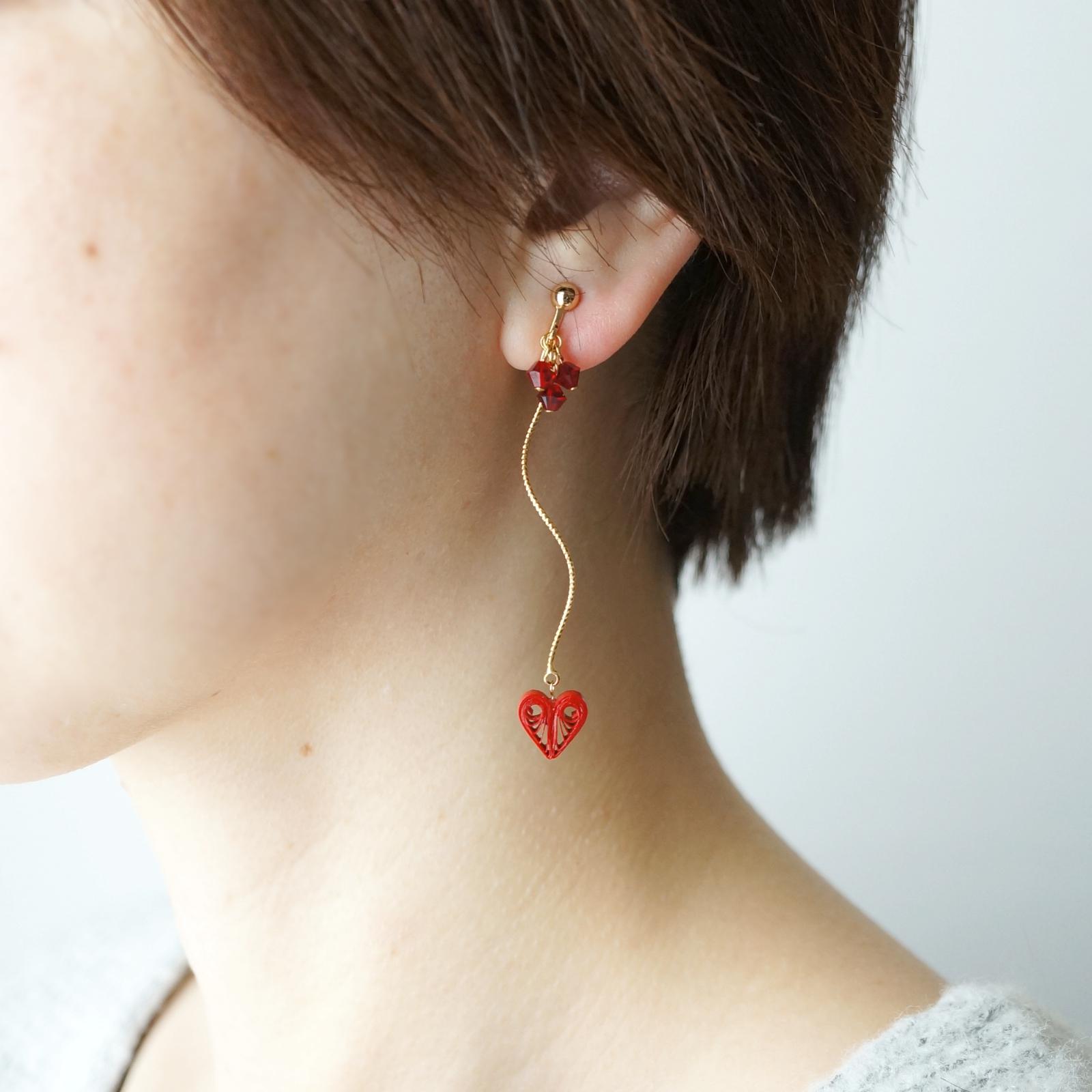 【激安】半額以下- 50%OFFの安い通販 ロングピアス 1655 アクセサリー イヤリング アシンメトリー シルバー アクセサリー