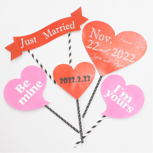 結婚式♡フォトプロップス12本セット(*ˊ˘ˋ*)。♪:*° Amazon.co.jp: Frcolor フォトプロップス 結婚式 撮影小道具