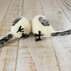 松田様専用　オーダー品　クリスマスの木　シマエナガ 5枚目の画像