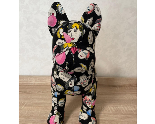 有名作家様　フレブル　フレンチブルドッグ　ハンドメイド　ぬいぐるみ 表情豊かなぬいぐるみフレンチブルドッグハンドメイド