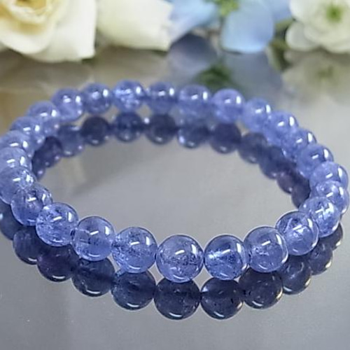 ✿天然色タンザニアの希少石 タンザナイト*ブレスレット 楽天市場】【一点物】【希少石】タンザナイト タンザニア産 8〜8.5mm