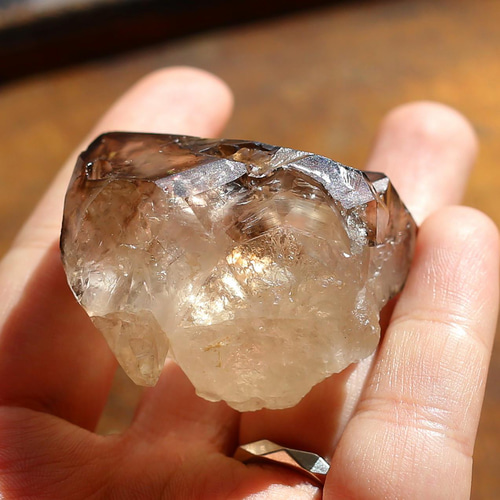 スモーキーエレスチャルクォーツ 高品質 希少 鉱物 天然石 水晶 スモーキーエレスチャルクォーツ 高品質 希少 鉱物 天然石 水晶