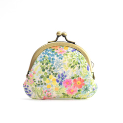 New! Coin purse (S) - ”Spring Garden" Japanese fabric [975] 第3張的照片