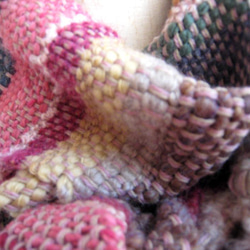 毛糸の手織りマフラー2121 11枚目の画像