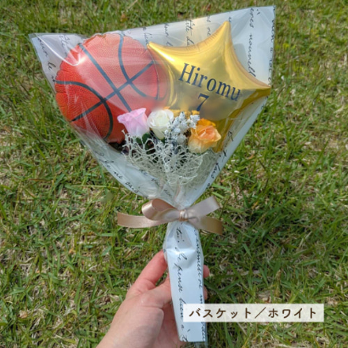 卒団式・部活】バルーンブーケ│ボールが選べる☆スポーツブーケ
