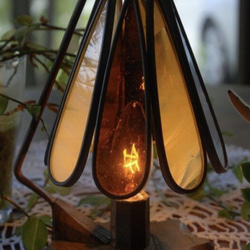 ピンクの馬車ver．2（カボチャの馬車） LEDランプ スタンドライト