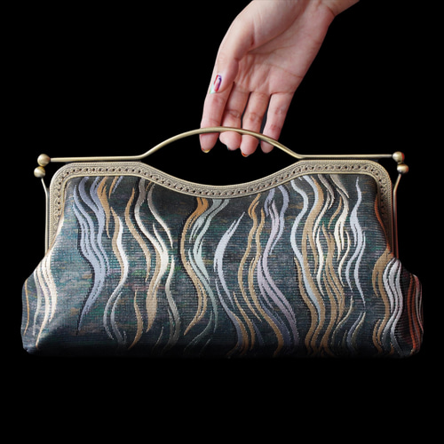 西陣織のクラッチバッグ Mサイズ クラッチバッグ たまてばこ 通販