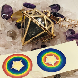 ギベオン 隕石 隕石パウダー 隕石の粉 ペンダント ネックレス 宇宙村