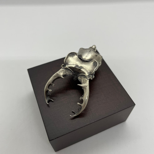 ミヤマクワガタ(ペンダントトップ)シルバーアクセサリー ミヤマクワガタ(ペンダントトップ)シルバーアクセサリー