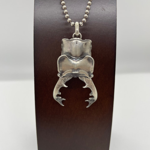 ミヤマクワガタ(ペンダントトップ)シルバーアクセサリー ミヤマクワガタ(ペンダントトップ)シルバーアクセサリー