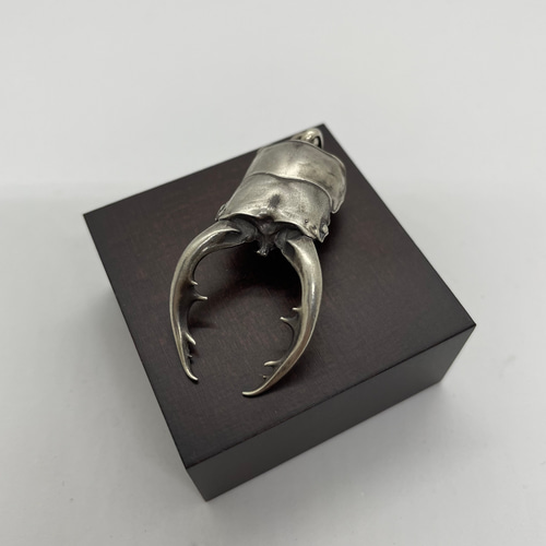 ノコギリクワガタ(ペンダントトップ)シルバーアクセサリー ノコギリクワガタ(ペンダントトップ)シルバーアクセサリー