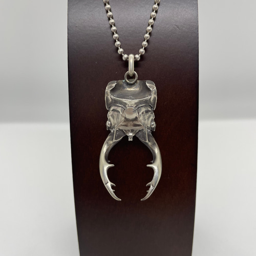 ノコギリクワガタ(ペンダントトップ)シルバーアクセサリー