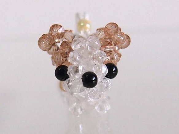 ビーズのチワワ（たれ耳） 1枚目の画像