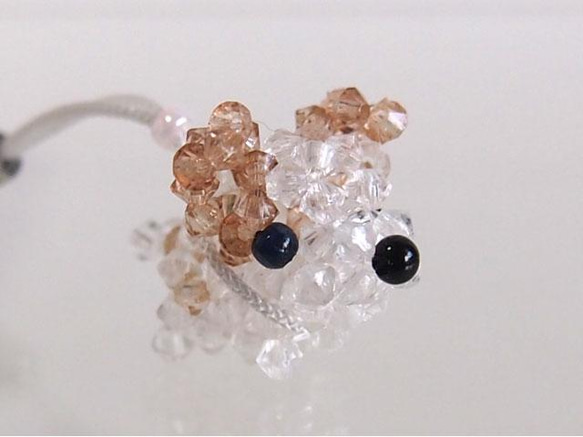 ビーズのチワワ（たれ耳） 3枚目の画像