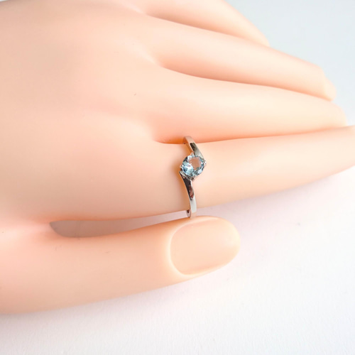 SILVER 925 天然アクアマリン　リング　フリーサイズ 誕生石パワーストー Yahoo!オークション - アクアマリン 指輪 リング フリーサイズ