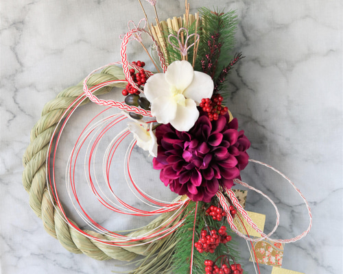 Hiram Chang様ご確認用 しめ縄飾りパーツセットお野菜その他同梱