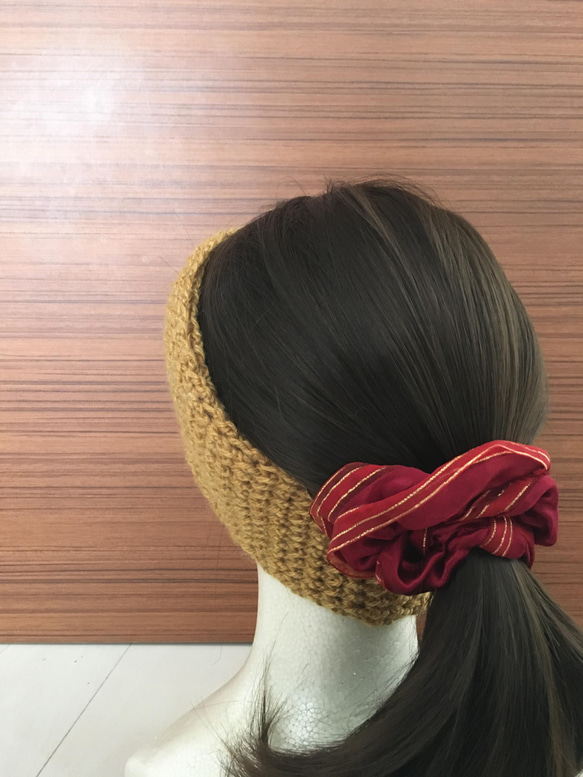 Winter Headband (turbante style) へーどバンド 3枚目の画像