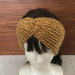 Winter Headband (turbante style) へーどバンド 1枚目の画像