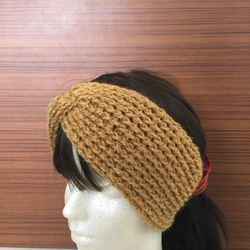 Winter Headband (turbante style) へーどバンド 2枚目の画像