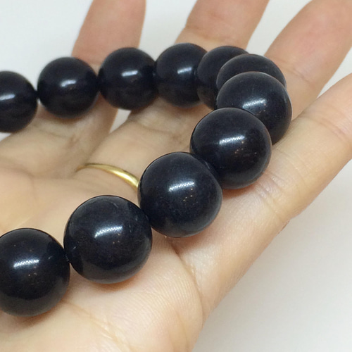 霊石＊神居古潭石ブレスレット12mm 約16.5～17cm ブレスレット A stone