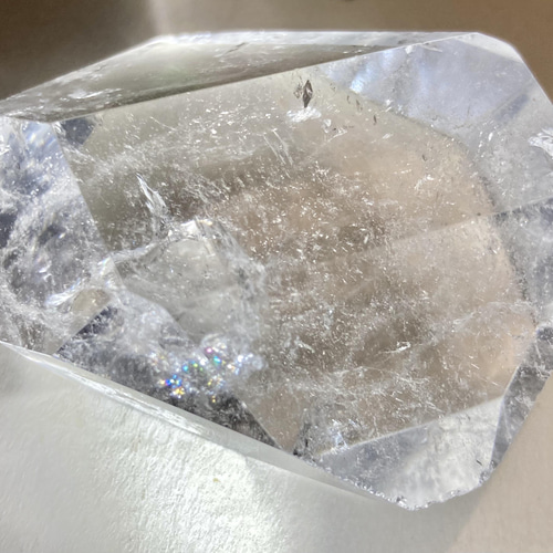 レインボー✨ エンジェルブレッシング ダブルポイント 原石 ラフ