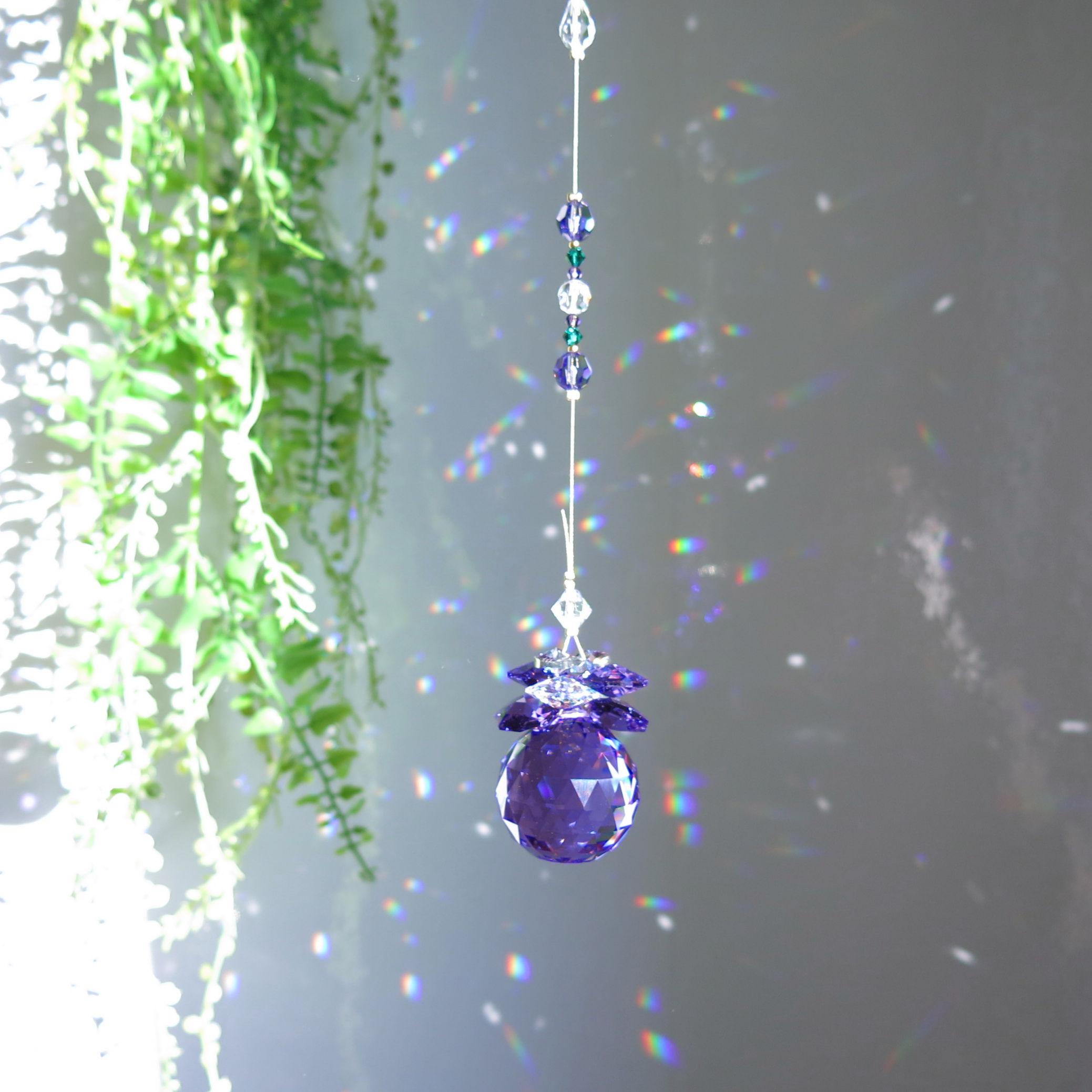SWAROVSKI ✩.*˚バイオレット置き型サンキャッチャー SWAROVSKI ✩.*˚バイオレット置き型サンキャッチャー SWAROVSKI