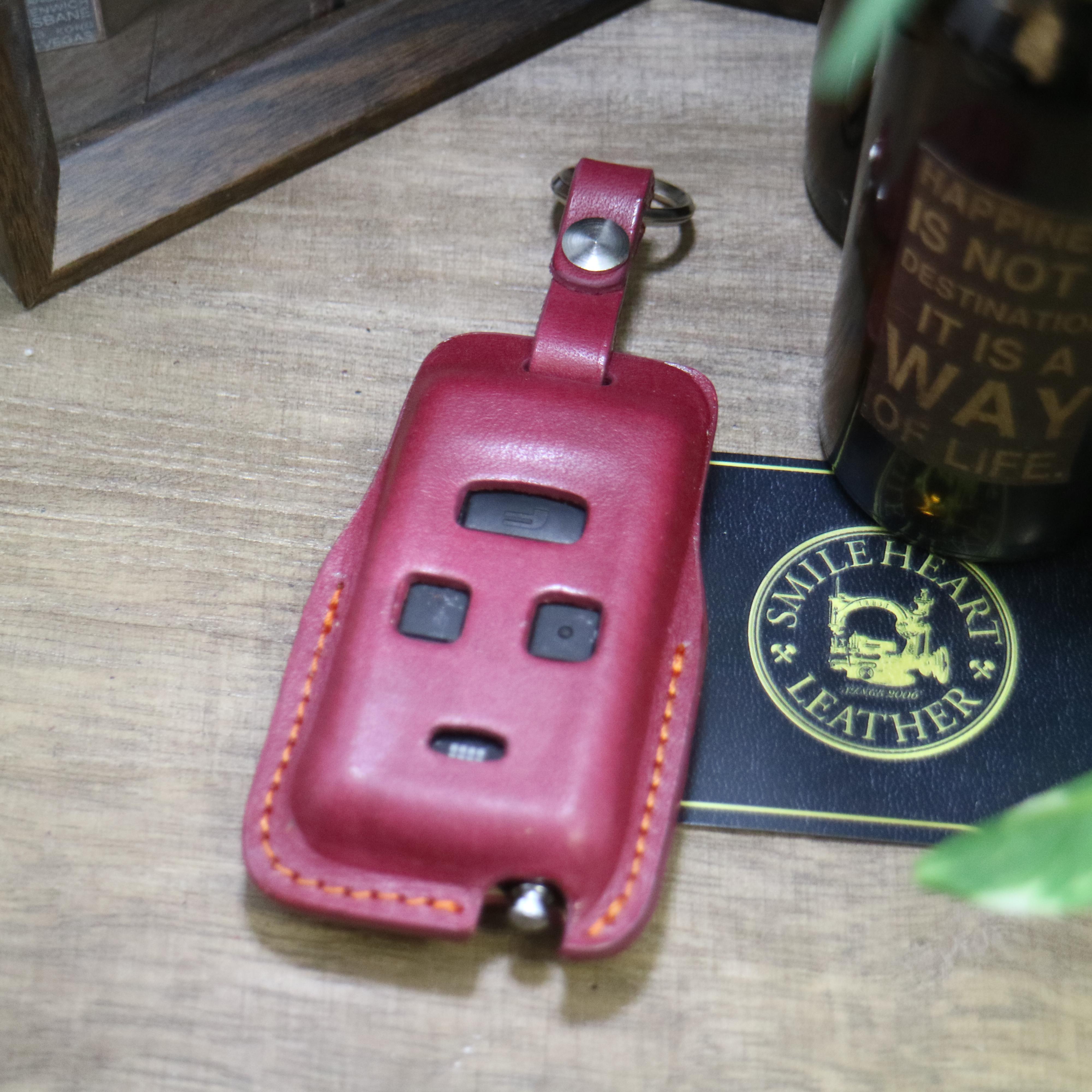 名入れ 無料 エンジンスターターキーケース 　ニッサン　本革 【レザーキースーツ】