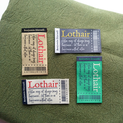 【商用可】Lothair　織ネーム　刺繍タグ 12枚目の画像
