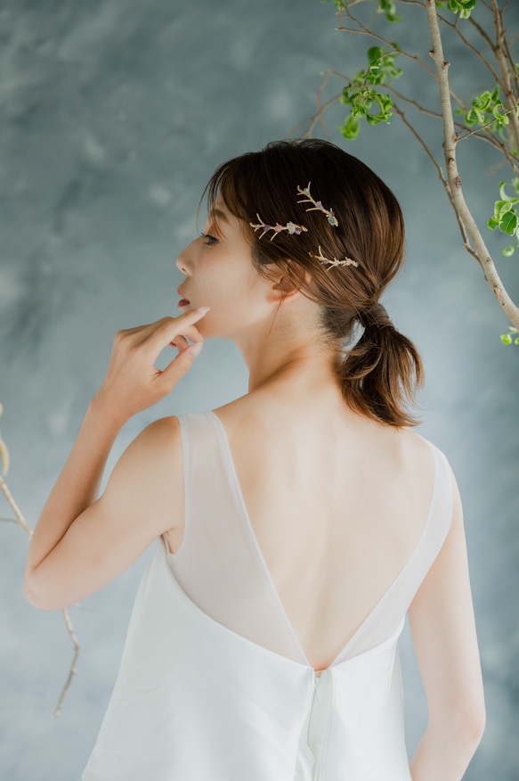 Leaf head parts  〜natural stone～  3set 1枚目の画像