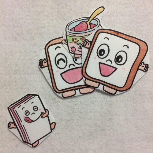 パネルシアター パンパンサンド おもちゃ・人形 手描きパネルシアター