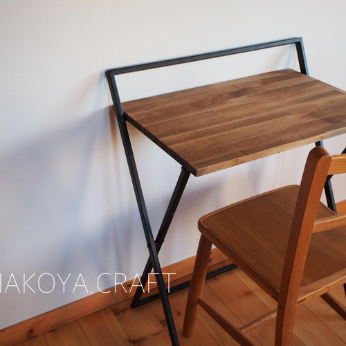 74.折りたたみデスク 工具不要/折りたたみ アイアン/デスク/机 74.折りたたみデスク 工具不要/折りたたみ アイアン/デスク/机