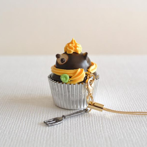 冬のたぬきケーキ バッグチャーム minatsu 通販 13157925