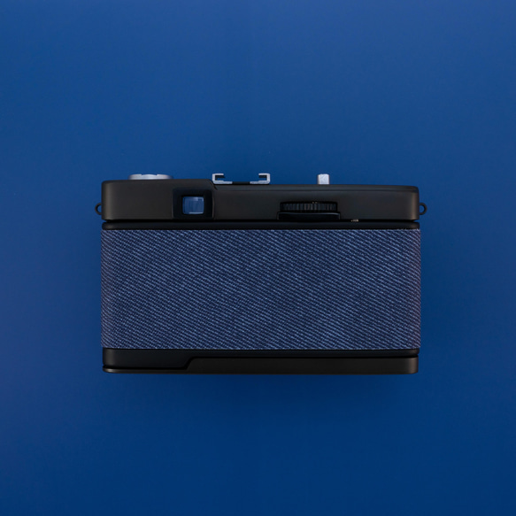 [全國免運費] 復古膠片相機奧林巴斯 PEN TRIP 35 靛藍色 [可靠的 3 件套] 第2張的照片