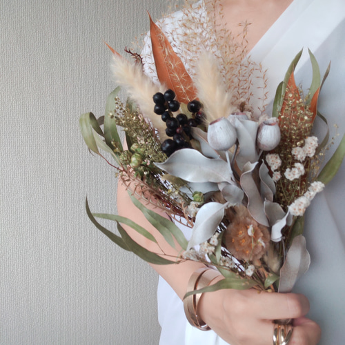 絵になる✕個性的✕スワッグ】ドライフラワー 撮影 ナチュラル  