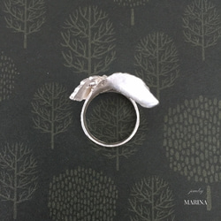 {SV} leaves silver ring 9枚目の画像